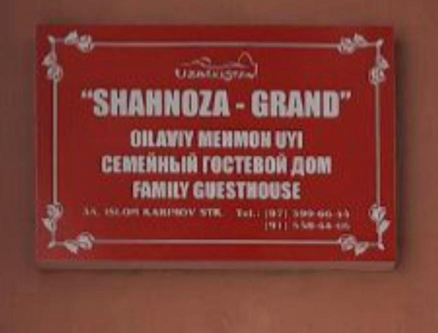 Shahnoza Grand Hotel Samarkand Exterior photo